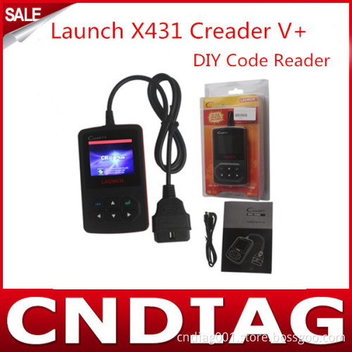 New Release Launch Creader V+ DIY Code Reader Fault Code Query for DIY Repairer